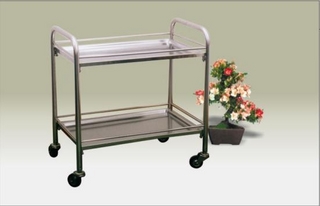 Xe đẩy tiêm 2 tầng